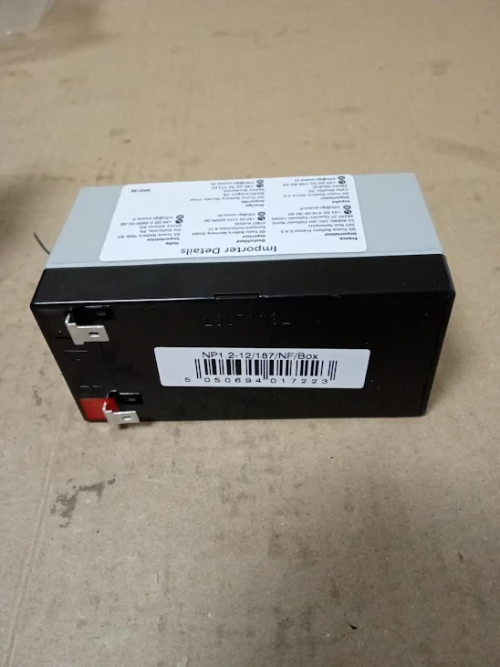 Yuasa NP1.2 12 Lead Acid Battery 12V UPS Backup Alarm Emergency Battery