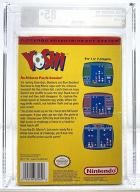 Yoshi Set Yoshi's Cookie New Nintendo NES Factory Sealed 1991 VGA Graded 85+