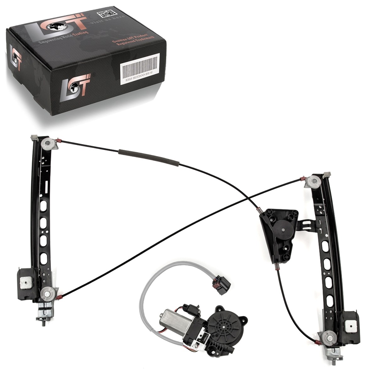 Window with Motor Front Right for Ford Focus MK2 II Cabrio Coupe 2006-2010