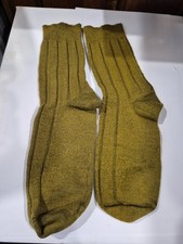 Boy Scouts of America Official Vintage BSA Socks Olive Green D6