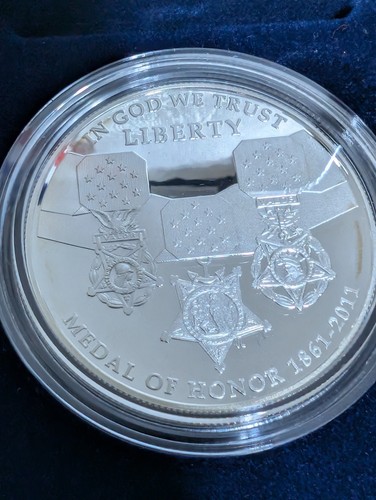 5 Proof Silver Dollars Saluting Our Armed Forces Collection OGP COA - Picture 5 of 10