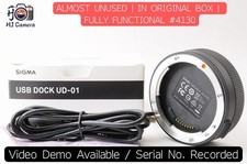 Almost Unused in Box Sigma USB Dock UD-01 EO for Canon EF Mount Japan 4130