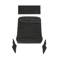 New Deluxe Headliners Vinyl Black Pui Fits 1968 Chevrolet Chevelle 68ah100r