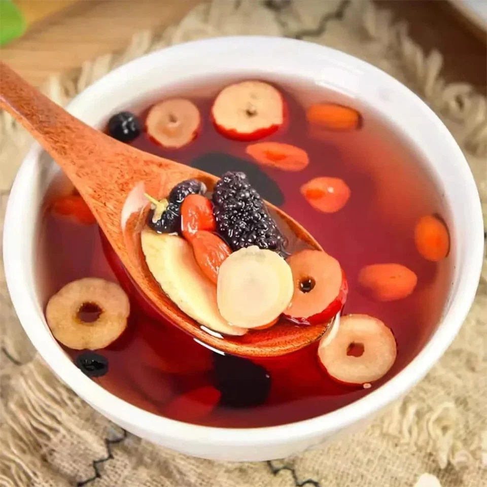 Mezcla de bienestar de hierbas de té Ginseng Five Treasure - 100 g (20 bolsas) ¡Envío gratuito!! Foto 2 de 4