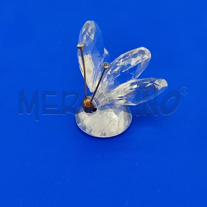 SWAROVSKI Mariposa Cabeza Dorada Condición Como En La Foto Altura 3 5 CM