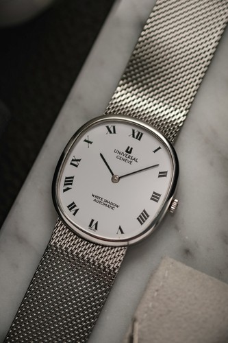 Universal Geneve White Shadow Ellipse, Automatic Microrotor, r...