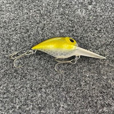 Leurre vintage Crankbait pré-Rapala Storm Wee Wart XV55 teinte perle bleue