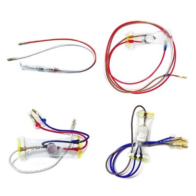 Fridges Defrost Thermostator AC 250V 10A Bimetal Refrigerator Temperature Sensor