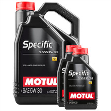 Motul Specific 9.55535/03 5W-30 Fully Synthetic Engine Oil PSA B71 2297 7L