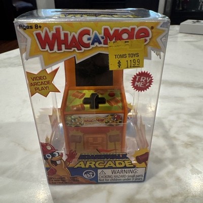 Mattel Boardwalk Arcade Mini Whac-a-Mole Handheld Game #402 2019 BRAND NEW