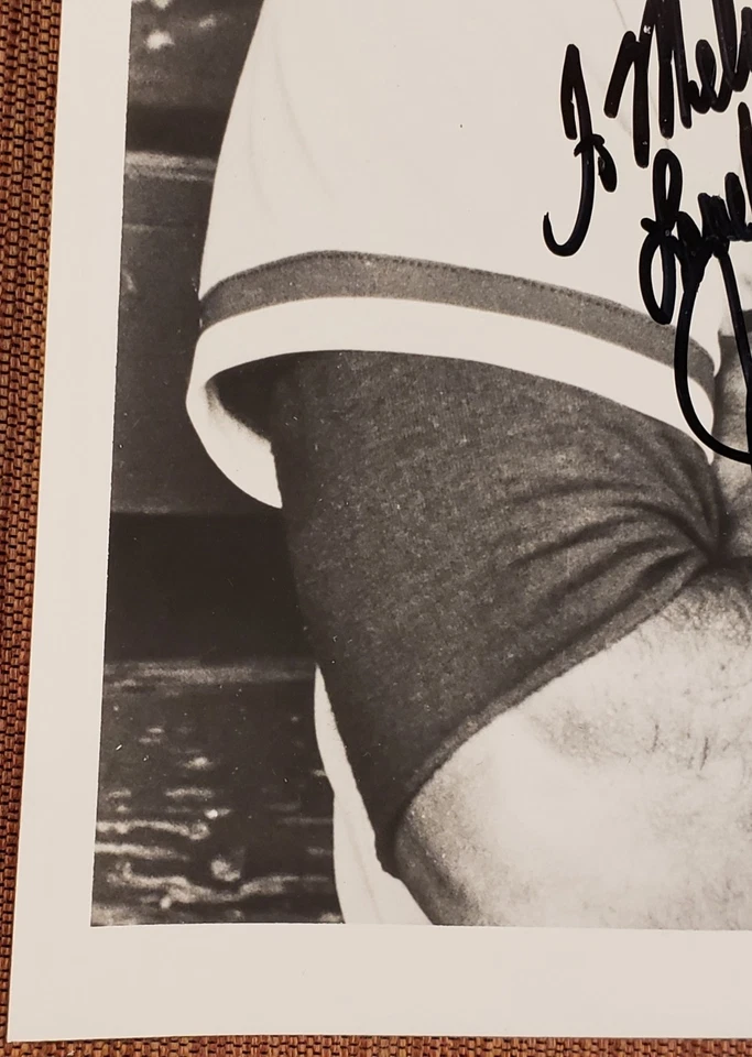 Johnny Bench Auto 8x10 Cincinnati Reds Vintage Baseball Signed Photo JSA HOF - Image 4 of 4