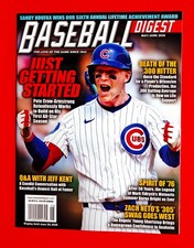 Baseball Digest Magazine May June 2026 Pete C...