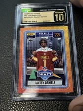 2024 Panini Jayden Daniels #DC-JDS CGC 10 Commanders /1000