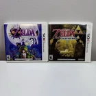 The Legend of Zelda: Majora's Mask 3D & A Link Between Worlds Nintendo 3DS Games