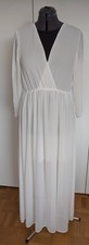 Kleid Elfenbeinfarbig lang XXL Neu