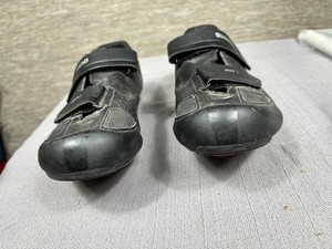 Shimano RP1 Cycling Shoes Mens 11.2 EU 46 Black SPD-SL 3-Bolt Road Bike Cleats
