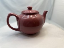 Chance Hold Dark Pink 6 Cup Ceramic Teapot