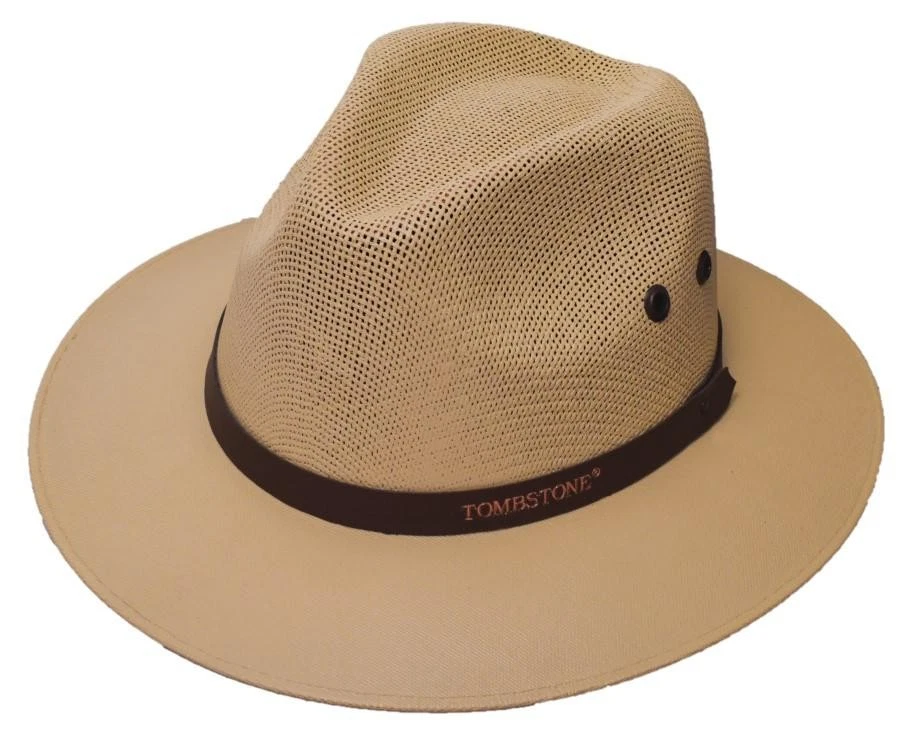 Sombrero Fedora de Paja Explorador de Lápida