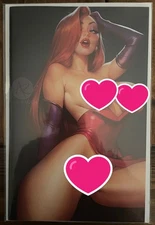 Totally Rad Comics Jessica Rabbit Full Naughty No Bush by Alice Rauch