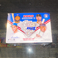 Topps 2026 Topps 75 Series 2 MLB Baseball Retail Box 72 Cards Holo/Holiday