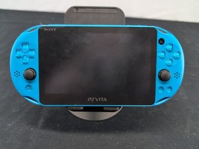 Sony PlayStation Vita PCH-2001 Aqua Blue Console Only With memory card!