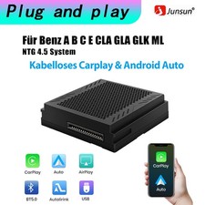 Für Mercedes Benz NTG4.5 Becker Drahtloses CarPlay Android Auto Bluetooth GPS