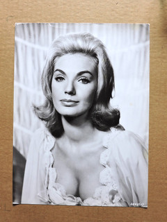 Maria Perschy original busty lingerie portrait photo 1964 633 Squadron