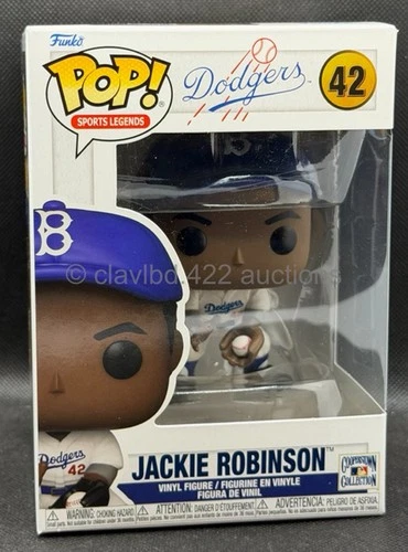 Funko POP!  Brooklyn Dodgers: Jackie Robinson - 42 MLB Baseball vinyl figure la