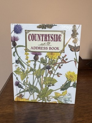 Vintage Countryside Adressbuch Benjamin Perkins Illustrationen 90er unbenutzt