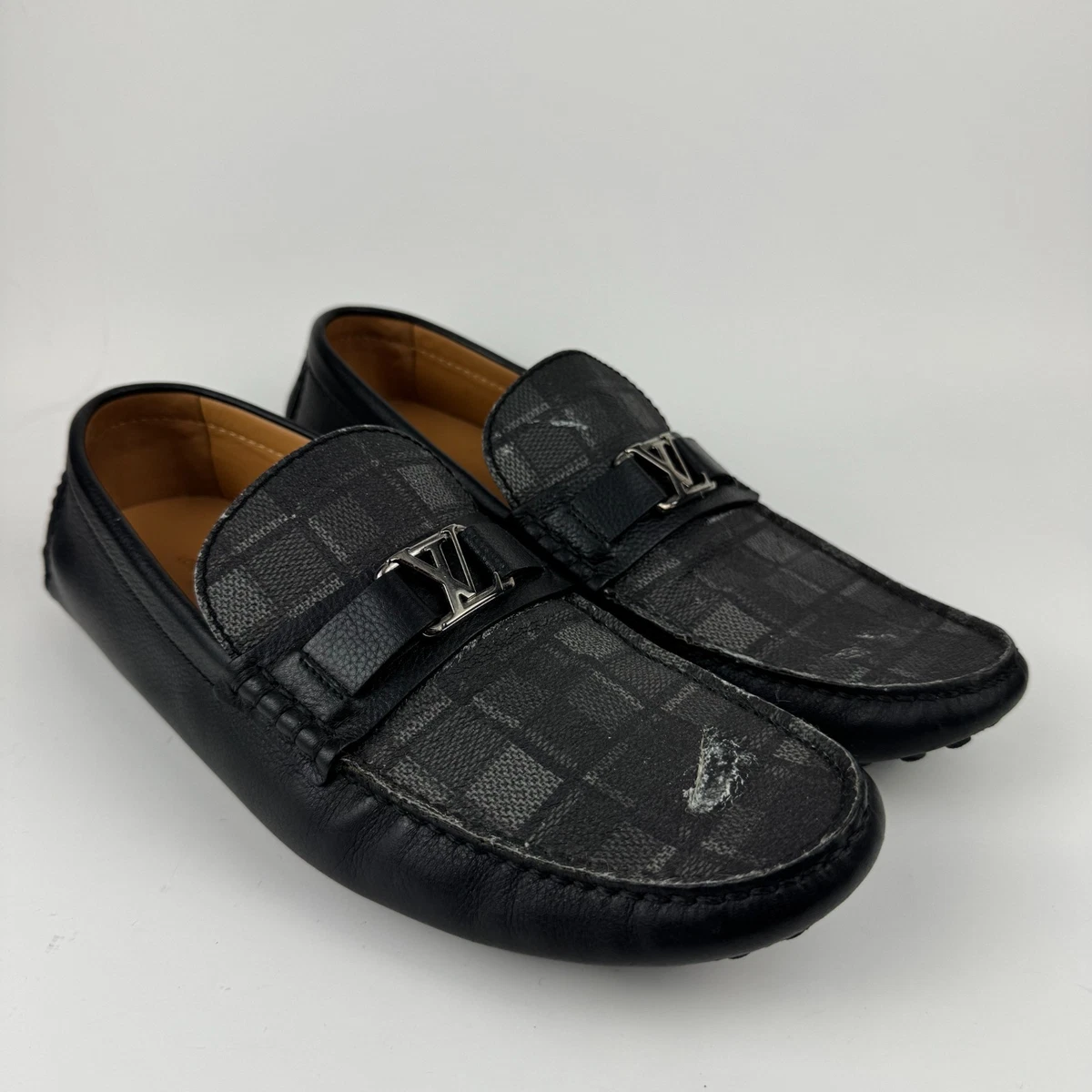 Louis Vuitton Moccasin Black Casual Shoes for Men for sale | eBay
