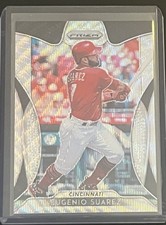 2019 Panini Prizm - Eugenio Suarez #79 Blue Wave Prizm /60