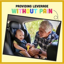 Car Seat Buckle Release Aid Tool For Kids Easy Unbuckle Button Pusher Yellow