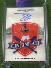 2021 Panini Chronicles America's Pastime Tyler Stephenson Rookie RC Auto 1/1