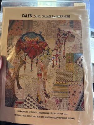 Caleb the Camel Quilting Pattern by Laura Heine and Fiberworks