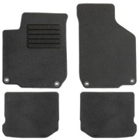 FußMatten Set FüR VW Golf 4 IV Ab 2003- Autoteppiche Mit 100% Passform Schwarz