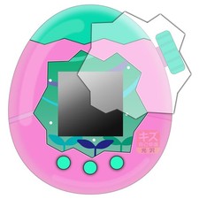 Tamagotchi Paradise compatible self-repairing protective film, glossy