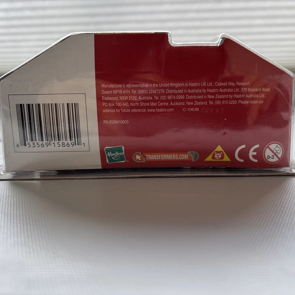 Figura de acción Transformer Cybertron Smokescreen Hasbro 2006 nueva sellada Foto 3 de 4