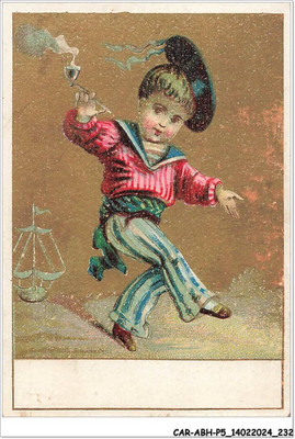 CAR-ABHP5-0919-CHROMOS - A CHILD WITH A PIPE