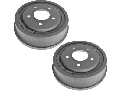 DIY Solutions 31BZ69Z Rear Brake Drum Set Fits 1987-1996 Ford Bronco