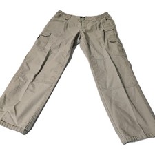 5.11 Tactical Taclite Pro Ripstop Cargo Pants 74273 Khaki Mens 38x32 D-Ring