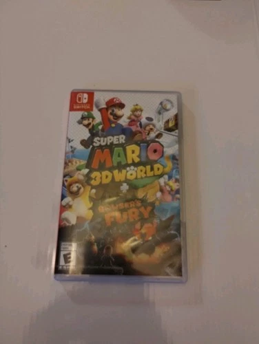 nintendo switch Super Mario 3d WORLD + Bowser's Fury Game In Case Tested