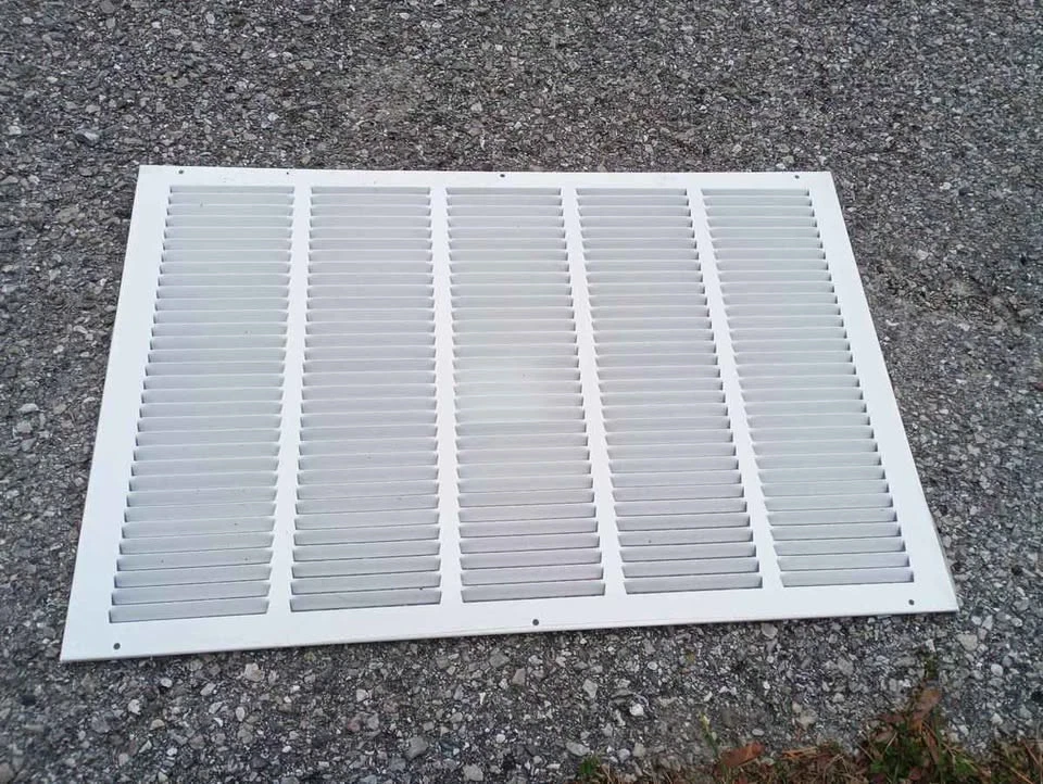 Rejilla De Ventilación Redonda Plástico Negro 4 Pulgadas Repa Market - Con Brida Y Malla Protectora, Para HVAC Y Ventilación Interior