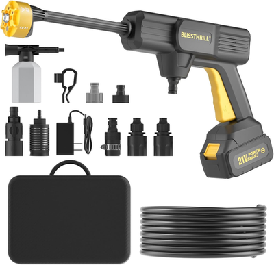 #ad #ad Cordless Pressure Washer Battery Operated; 1100PSI 2.4 GPM Portable Cordless Pow $149.78
