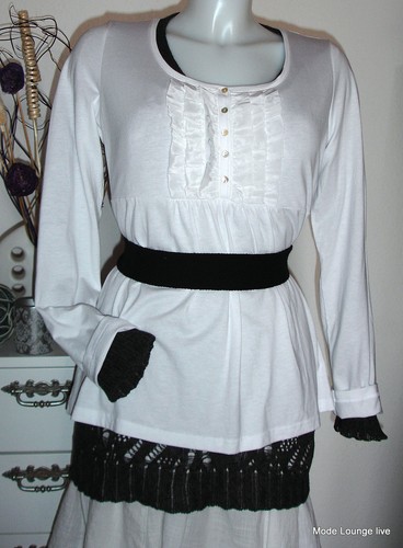 ♥ ESPRIT ♥ collection Bluse Shirt (Modal)  size XL 42 - weiß white - NEU - Bild 1 von 2