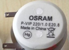 GENUINE ORIGINAL OEM OSRAM P-VIP 220/1.0 E20.8 BULB FOR MANY PROJECTORS 2LU