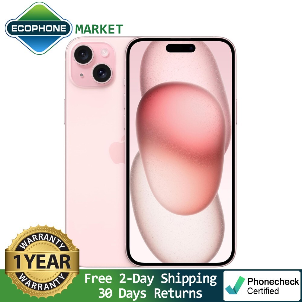 Apple iPhone 15 128GB pink 本体 Amazon.com: Apple iPhone 15, 128GB, Pink - T-Mobile (Renewed