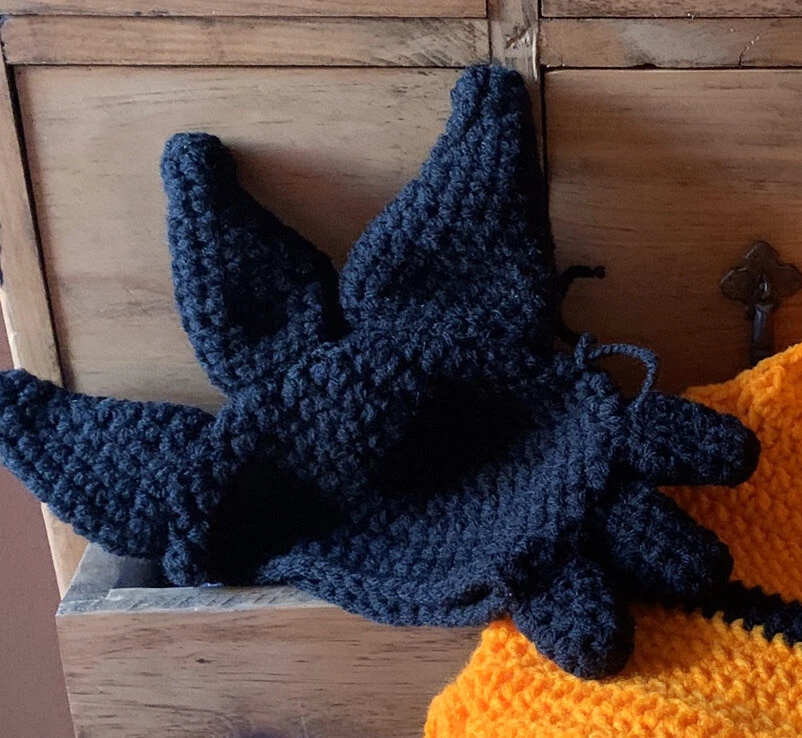 Gorro Dragón Ball Goku Crochet Artesanal  6 Meses Disfraz Fotografía Bebe Lana - Imagen 2 de 4