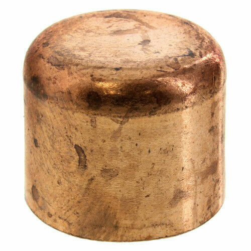 1-1/4" inch Cap Copper Solder Sweat CxC