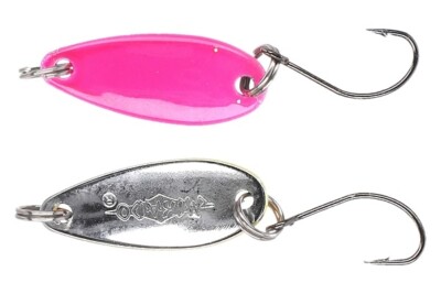 Mikado Forellen Blinker - Mini Spoon Pink-Silber
