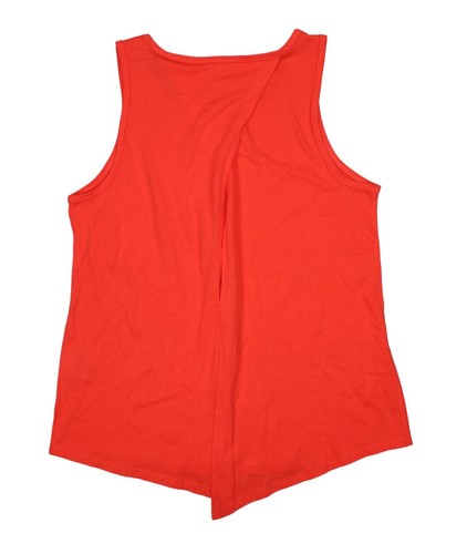 Ideology Off-Duty Vented Back Tie Hem Solid Color Athletic Women's Tank Top NWT - Picture 5 of 5